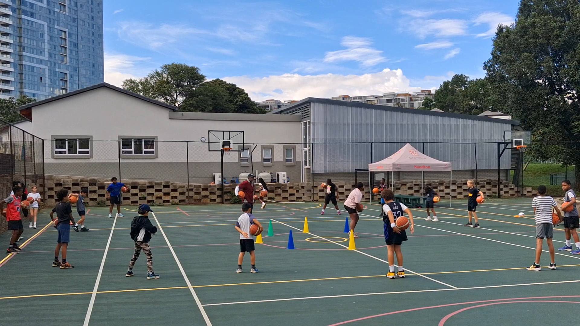 Under 12 basketball skills