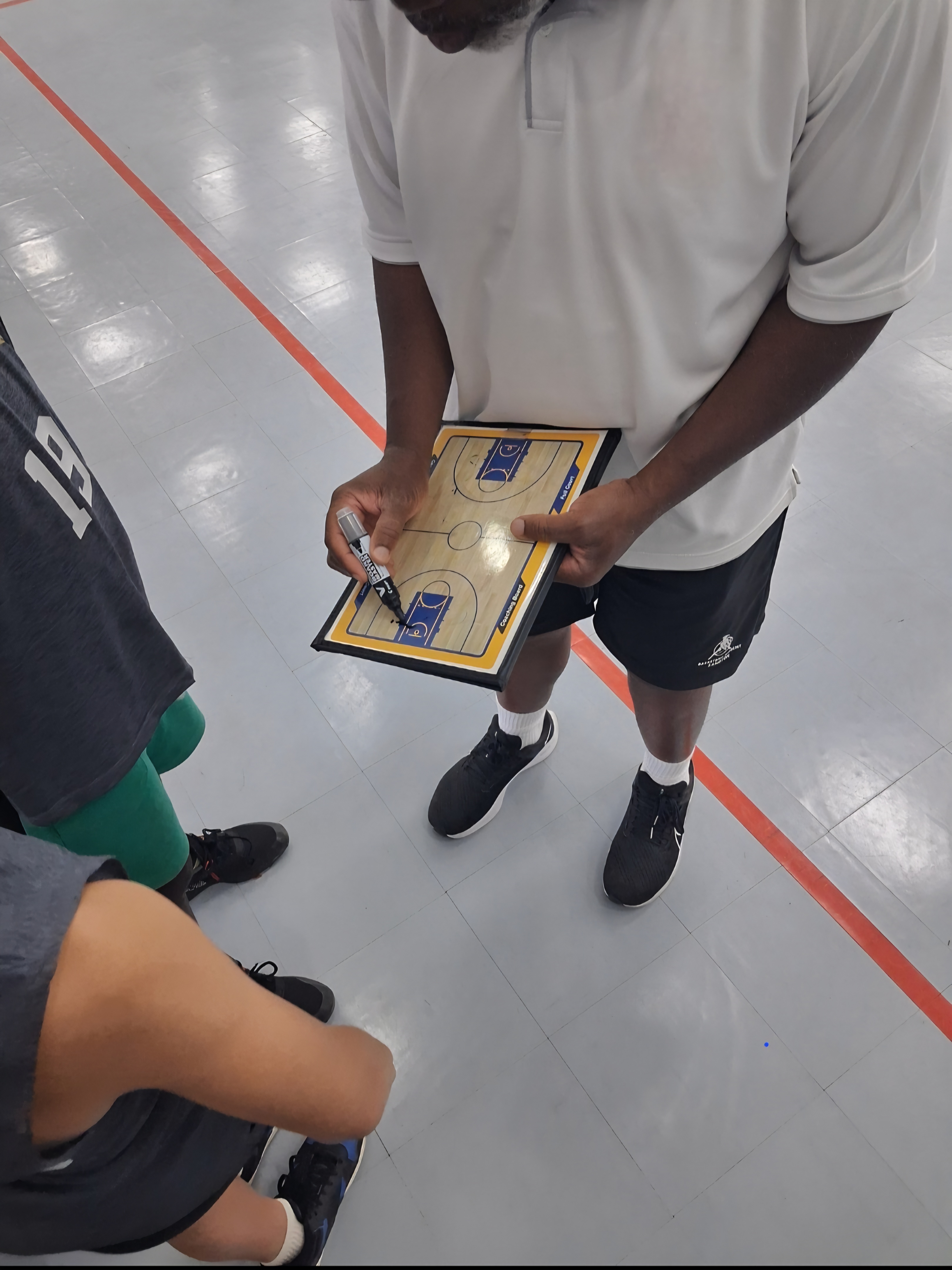 Basketball tactical board
